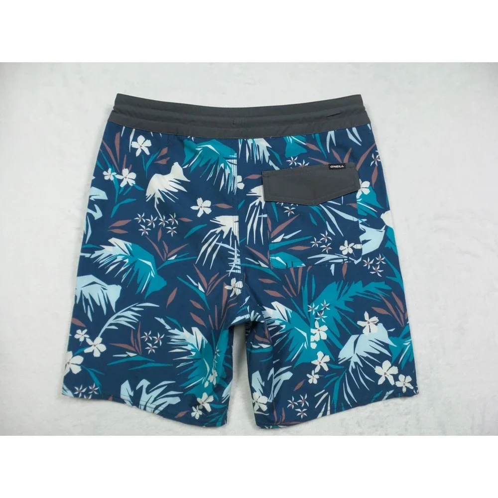 ONeill Shorts Mens‎ Size 26 Blue Hyperfreak Stretch Cruzers Boardshorts NWT